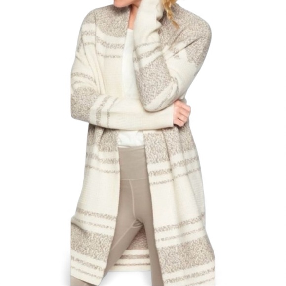 Athleta women’s duster length soft and cozy “Panorama” cardigan sweater Size M - Picture 1 of 6